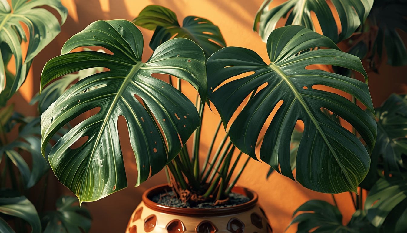 Monstera Deliciosa - Planta de interior tropical